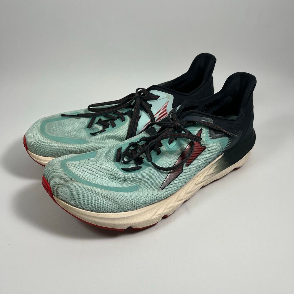 Altra Provision 6 Running Shoes 13 Dusty Teal Black Red Outdoor Gorpcore Trail